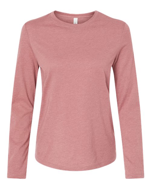 BELLA + CANVAS 6500 Women’s Jersey Long Sleeve Tee
