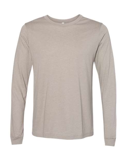 BELLA + CANVAS 3501CVC Heather CVC Long Sleeve Tee