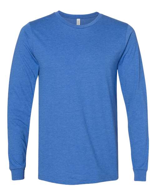BELLA + CANVAS 3501CVC Heather CVC Long Sleeve Tee