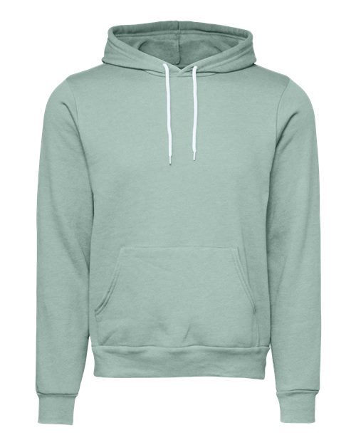 BELLA + CANVAS 3719 Unisex Sponge Fleece Hoodie Sweatshirt