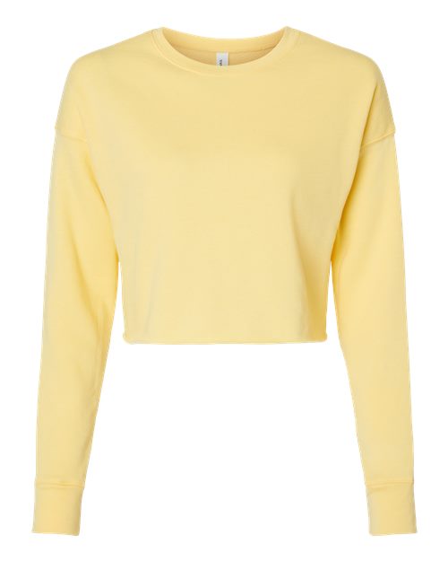 BELLA + CANVAS 7503 Women's Crop Crewneck Sweatshirt