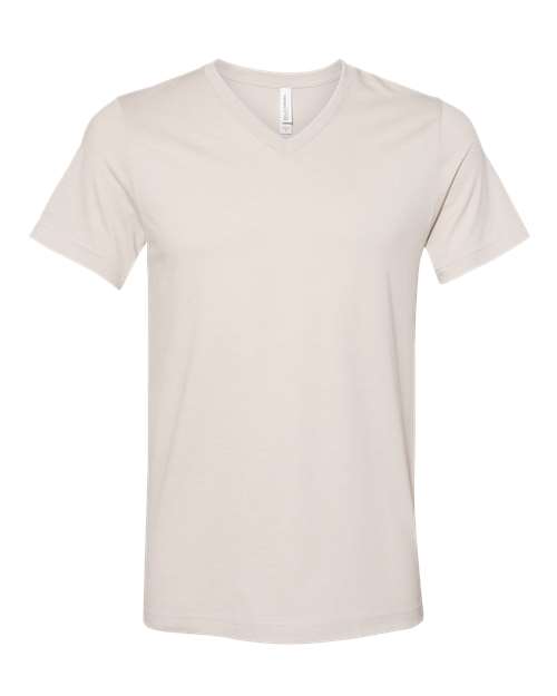 BELLA + CANVAS 3005CVC Unisex Heather CVC V-Neck Tee