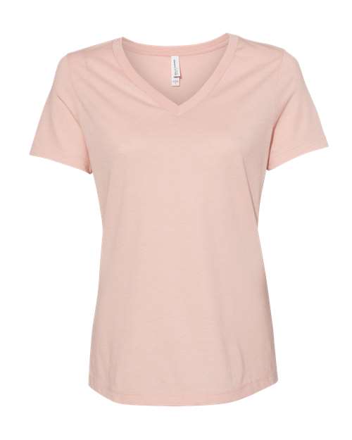 BELLA + CANVAS 6405CVC Women's Relaxed Heather CVC V-Neck Tee