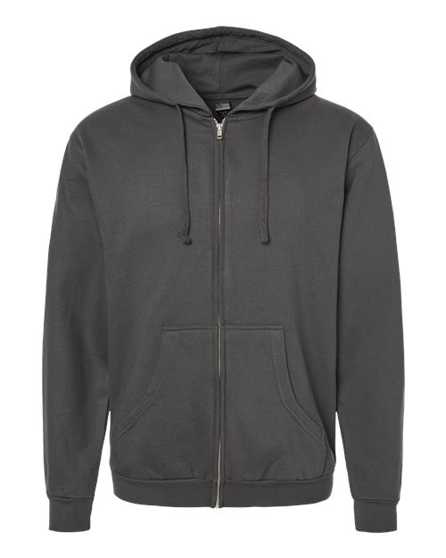 Tultex 331 Unisex Full-Zip Hooded Sweatshirt