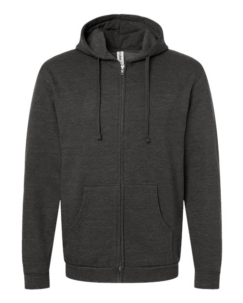 Tultex 331 Unisex Full-Zip Hooded Sweatshirt