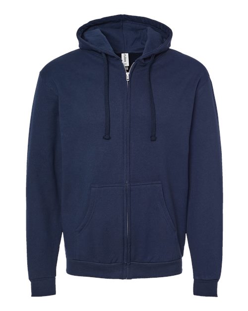 Tultex 331 Unisex Full-Zip Hooded Sweatshirt