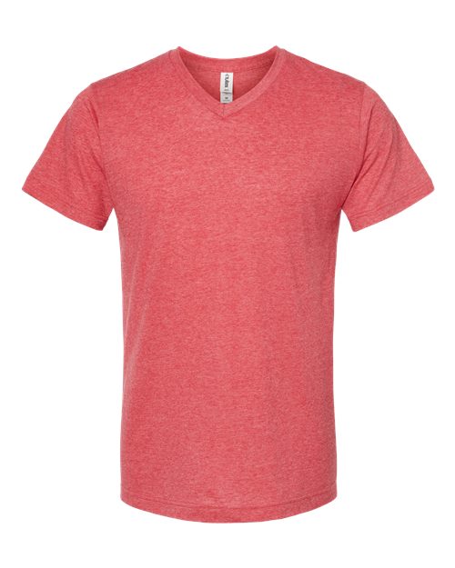 Tultex 207 Men's Poly-Rich V-Neck T-Shirt