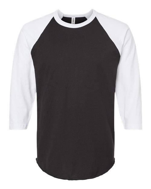 Tultex 245 Unisex Fine Jersey Raglan T-Shirt