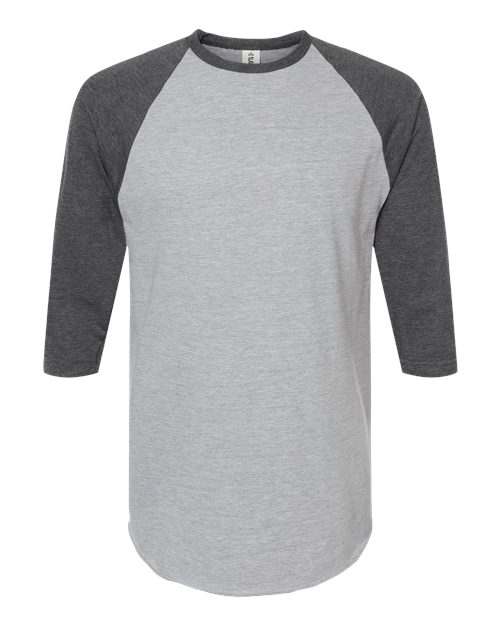 Tultex 245 Unisex Fine Jersey Raglan T-Shirt