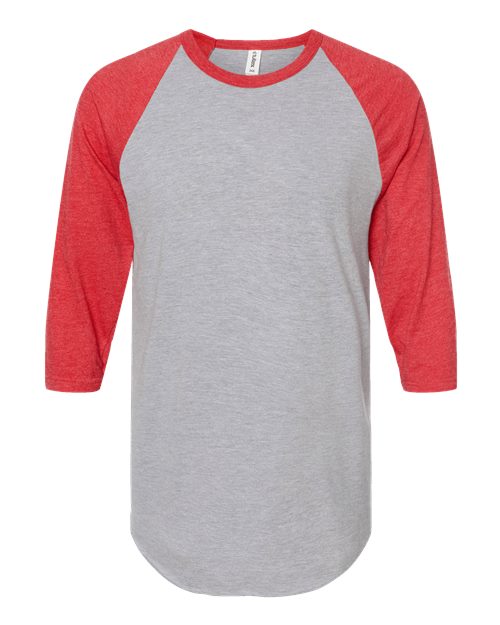 Tultex 245 Unisex Fine Jersey Raglan T-Shirt