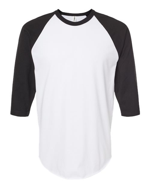 Tultex 245 Unisex Fine Jersey Raglan T-Shirt
