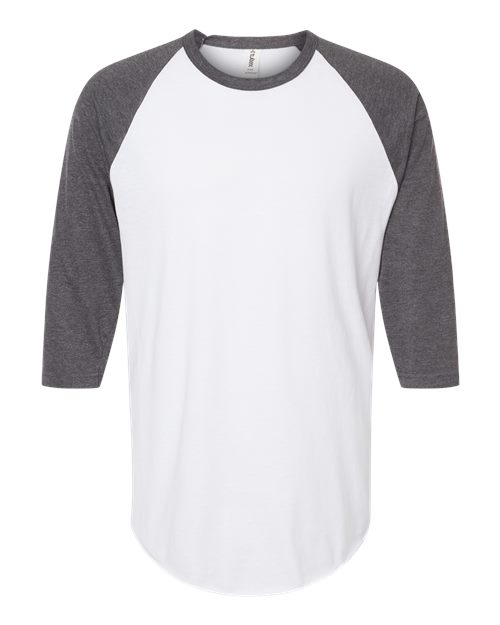 Tultex 245 Unisex Fine Jersey Raglan T-Shirt