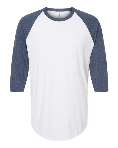 Tultex 245 Unisex Fine Jersey Raglan T-Shirt