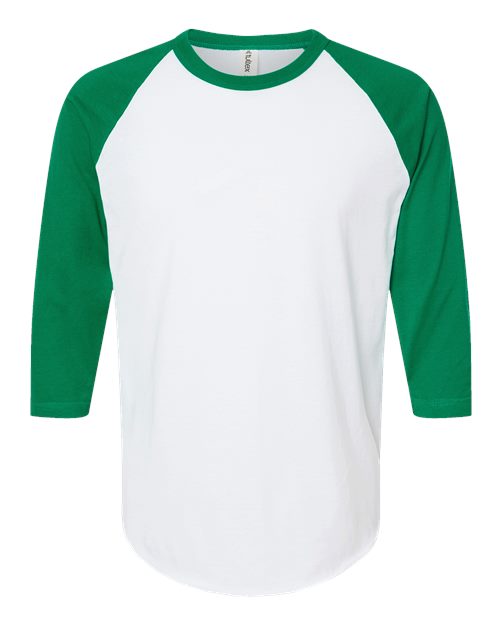 Tultex 245 Unisex Fine Jersey Raglan T-Shirt