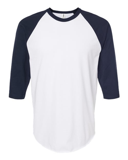 Tultex 245 Unisex Fine Jersey Raglan T-Shirt