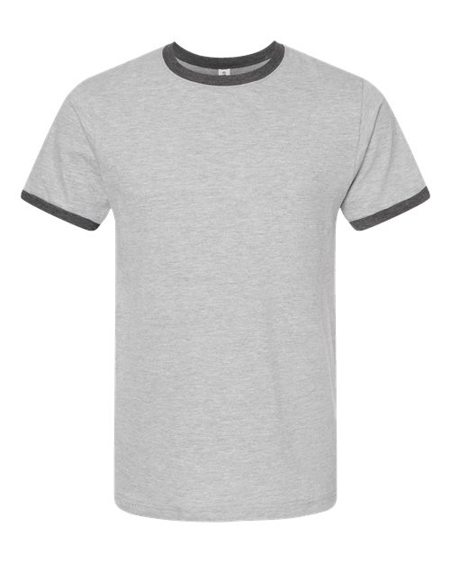 Tultex 246 Unisex Fine Jersey Ringer T-Shirt