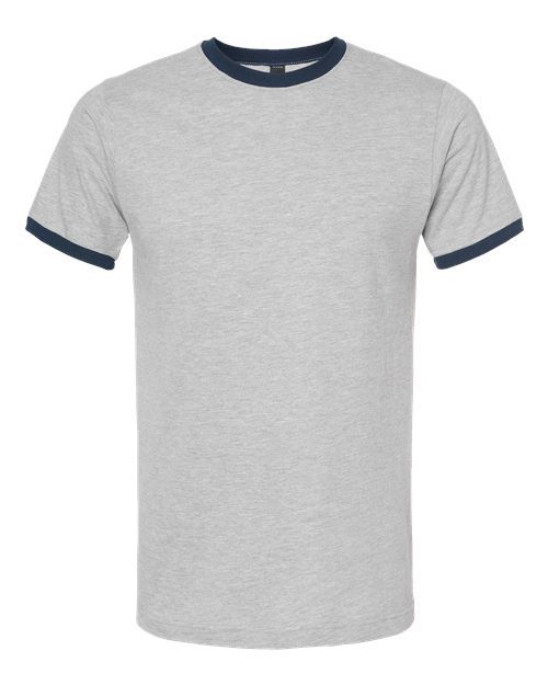 Tultex 246 Unisex Fine Jersey Ringer T-Shirt