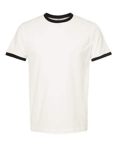 Tultex 246 Unisex Fine Jersey Ringer T-Shirt
