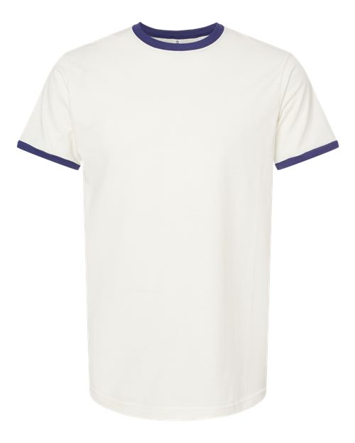 Tultex 246 Unisex Fine Jersey Ringer T-Shirt