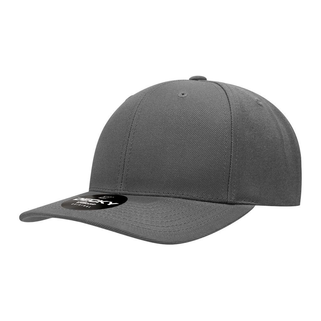Decky 1015 6 Panel Mid Profile Structured Acrylic/Polyester Snapback