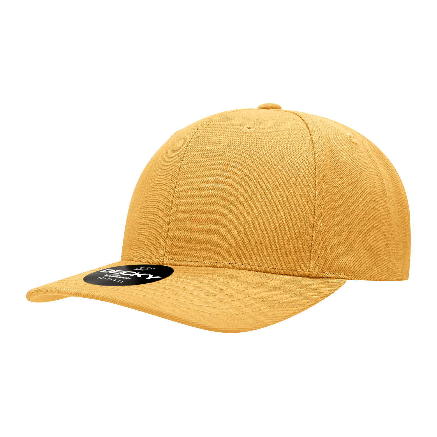 Decky 1015 6 Panel Mid Profile Structured Acrylic/Polyester Snapback