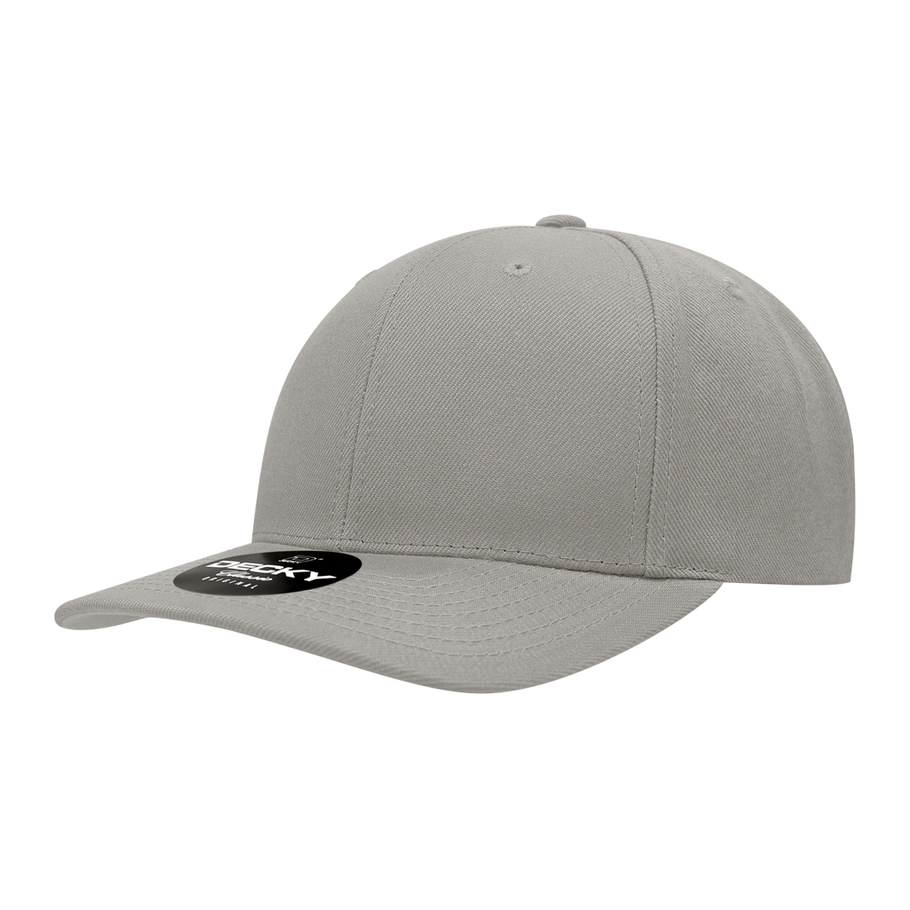 Decky 1015 6 Panel Mid Profile Structured Acrylic/Polyester Snapback