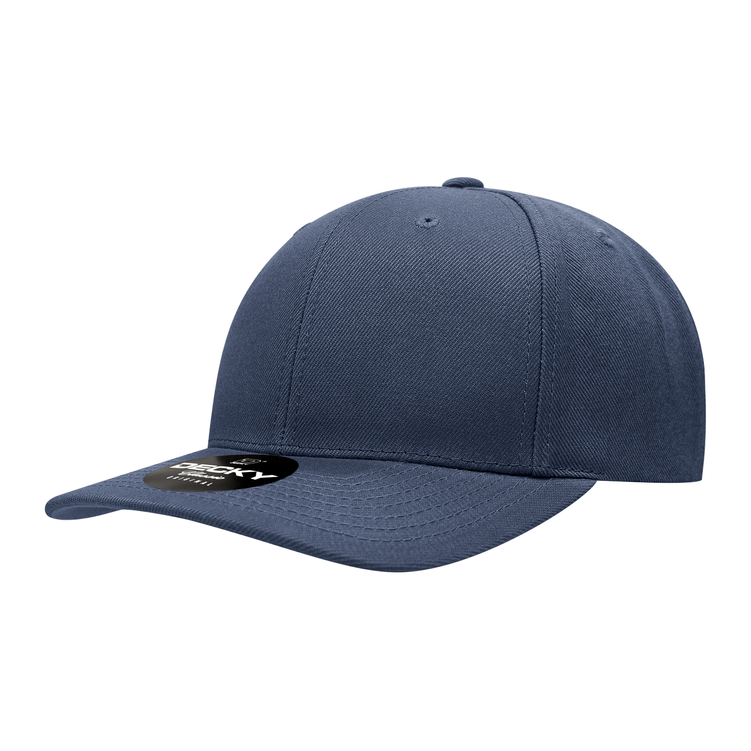 Decky 1015 6 Panel Mid Profile Structured Acrylic/Polyester Snapback