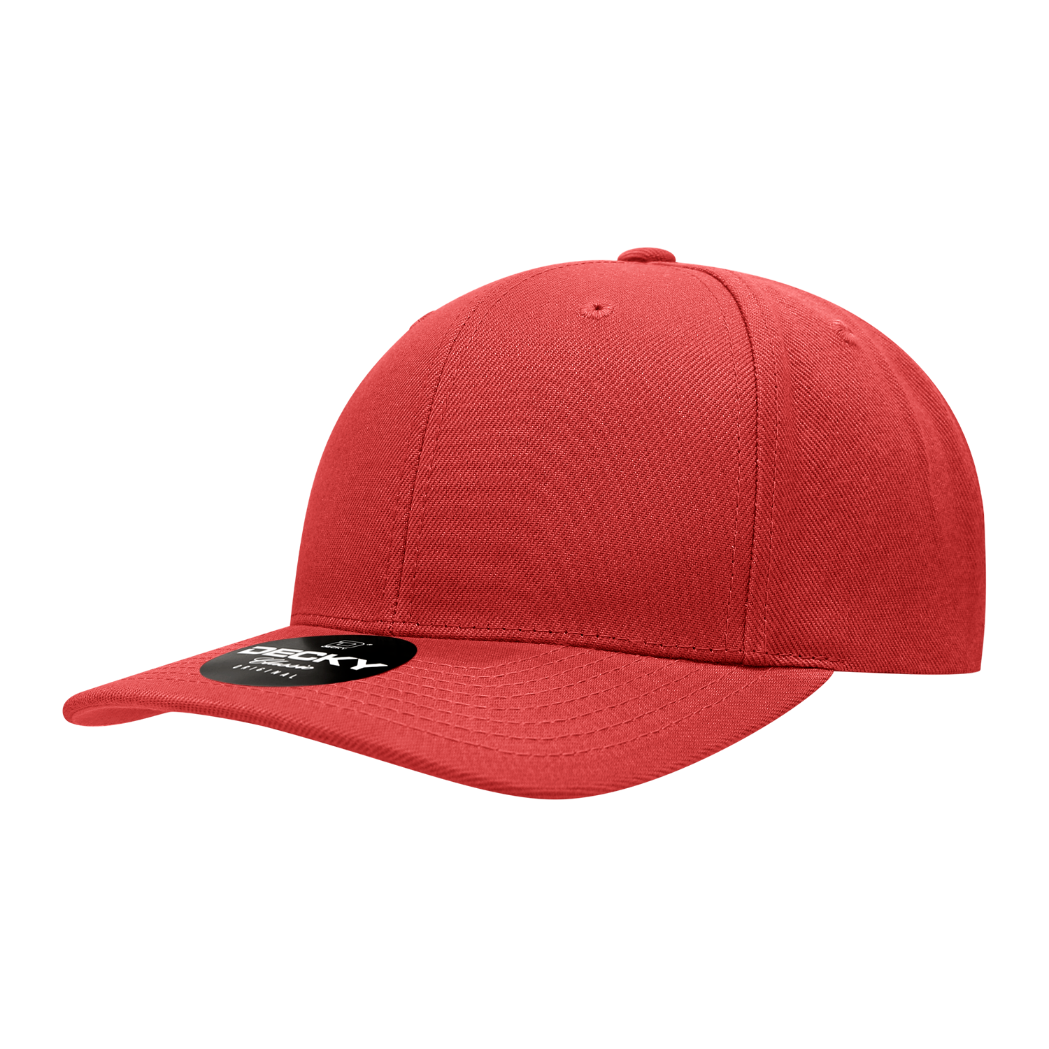 Decky 1015 6 Panel Mid Profile Structured Acrylic/Polyester Snapback