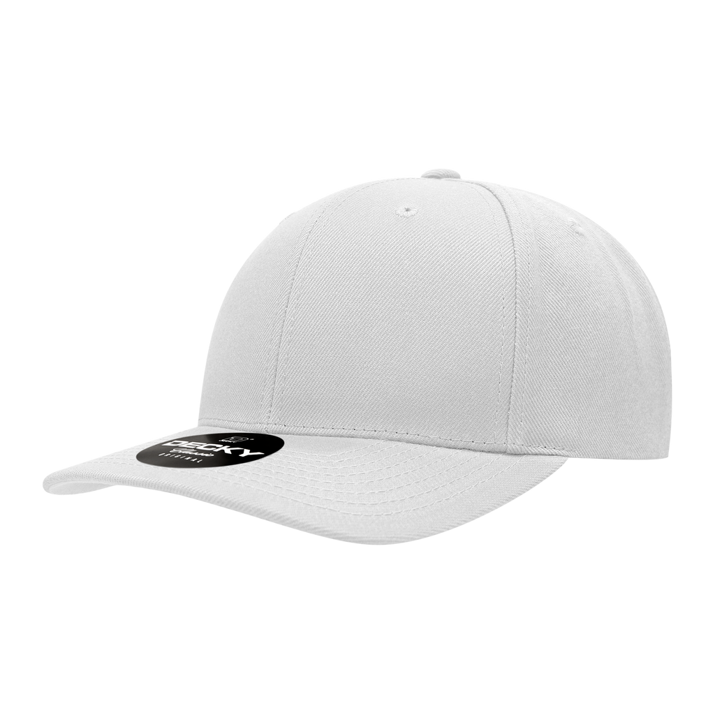 Decky 1015 6 Panel Mid Profile Structured Acrylic/Polyester Snapback