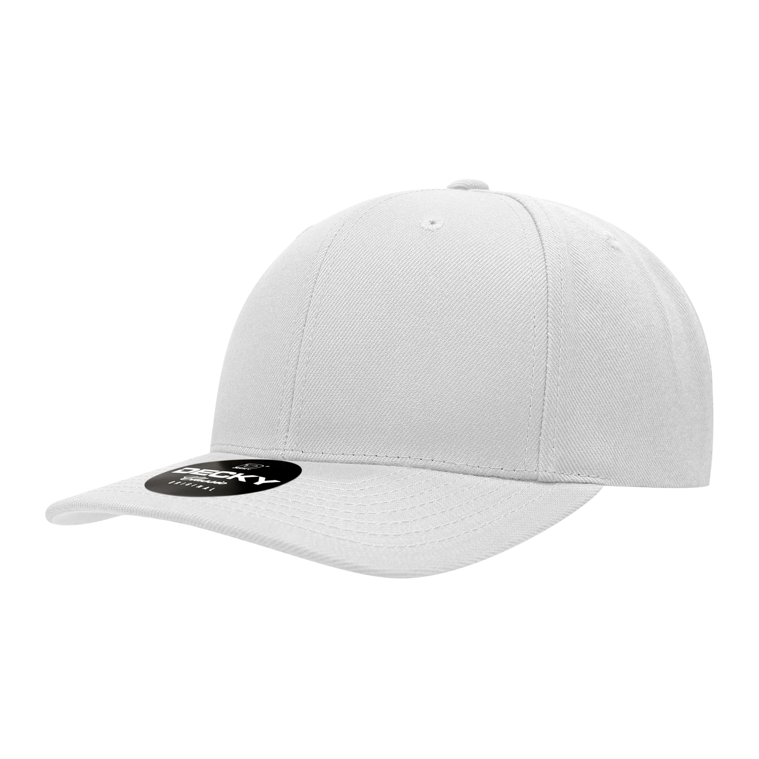 Decky 1015 6 Panel Mid Profile Structured Acrylic/Polyester Snapback