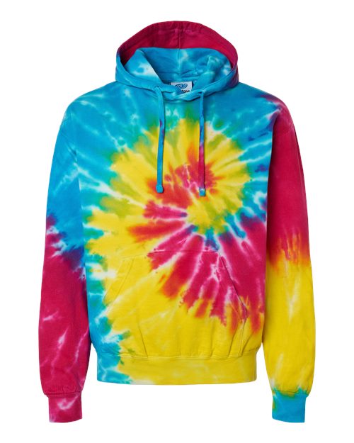 Colortone 8777 Unisex Tie-Dyed Hooded Sweatshirt