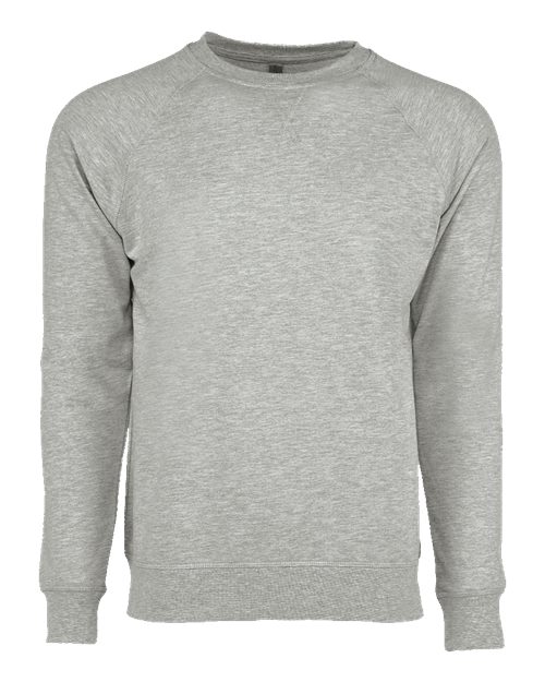 Next Level 9000 Unisex Laguna Raglan Crewneck Sweatshirt