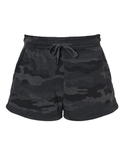 Independent Trading Co. PRM20SRT Women’s Lightweight California Wave Wash Fleece Shorts