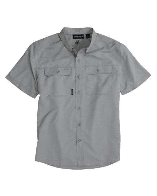 DRI DUCK 4445 Men's Crossroad Woven Short Sleeve Shirt