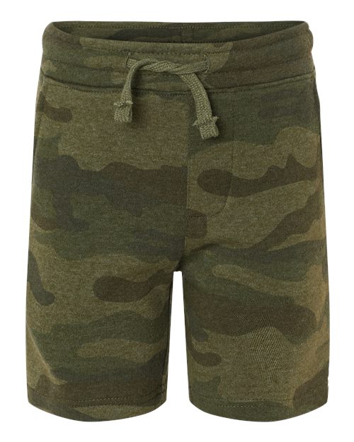 Independent Trading Co. PRM11SRT Toddler Lightweight Special Blend Fleece Shorts