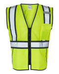 Kishigo 1595-1598 Unisex Standard Contrast Vest