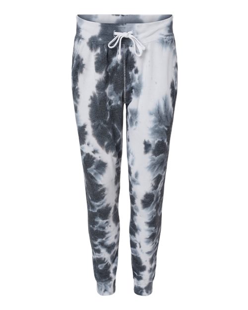 J. America 8884 Unisex Tie-Dyed Fleece Joggers
