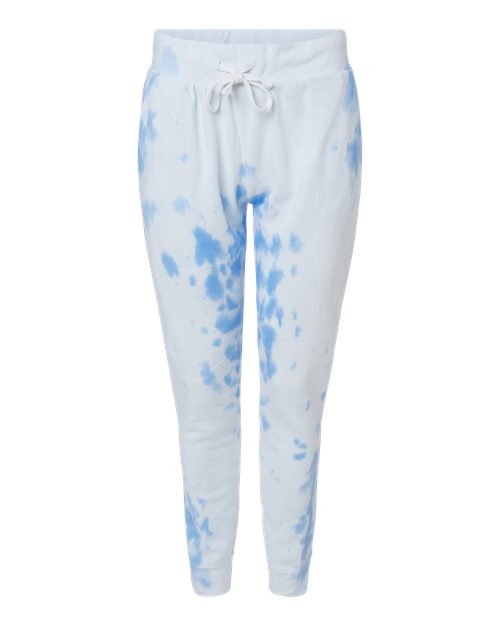 J. America 8884 Unisex Tie-Dyed Fleece Joggers