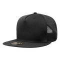 Decky 1040 5 Panel High Profile Structured Cotton Blend Trucker