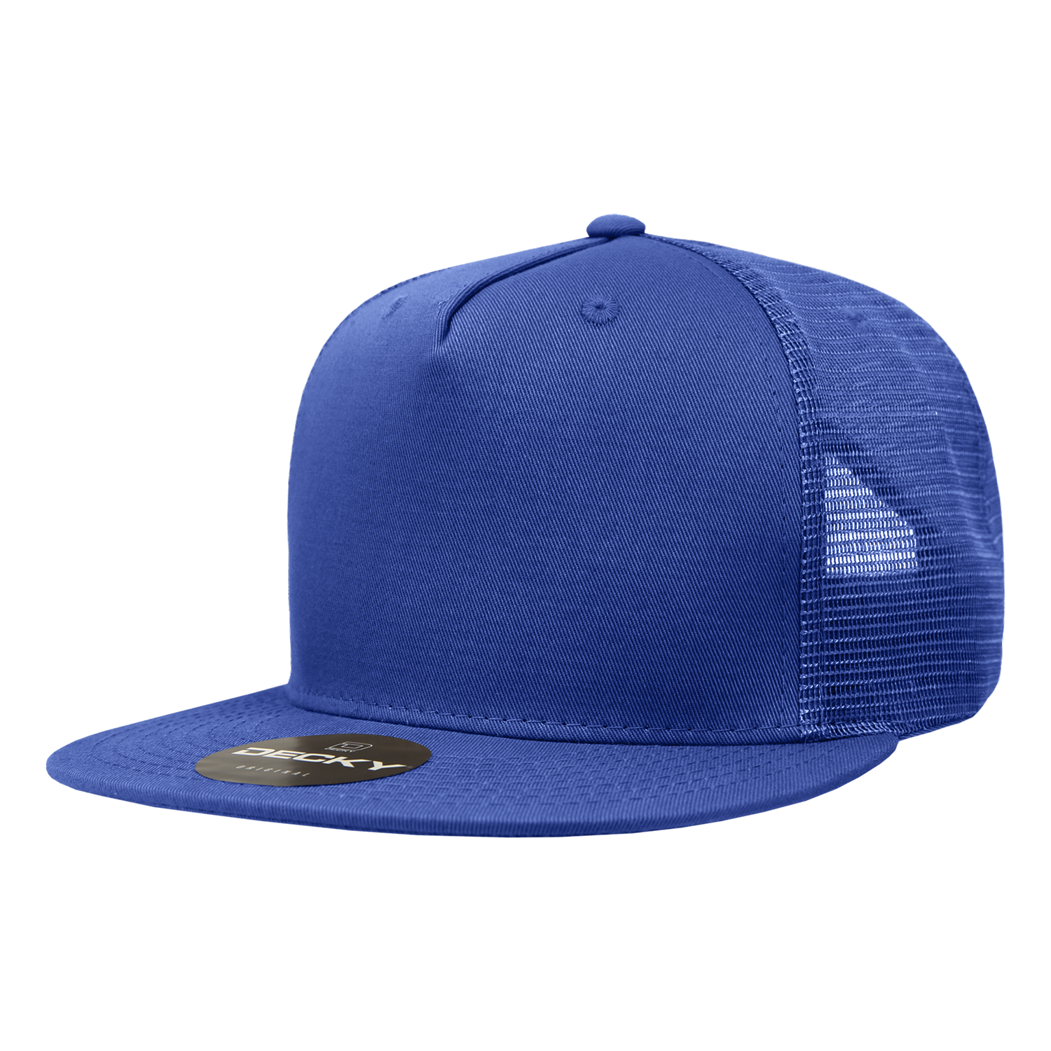 Decky 1040 5 Panel High Profile Structured Cotton Blend Trucker