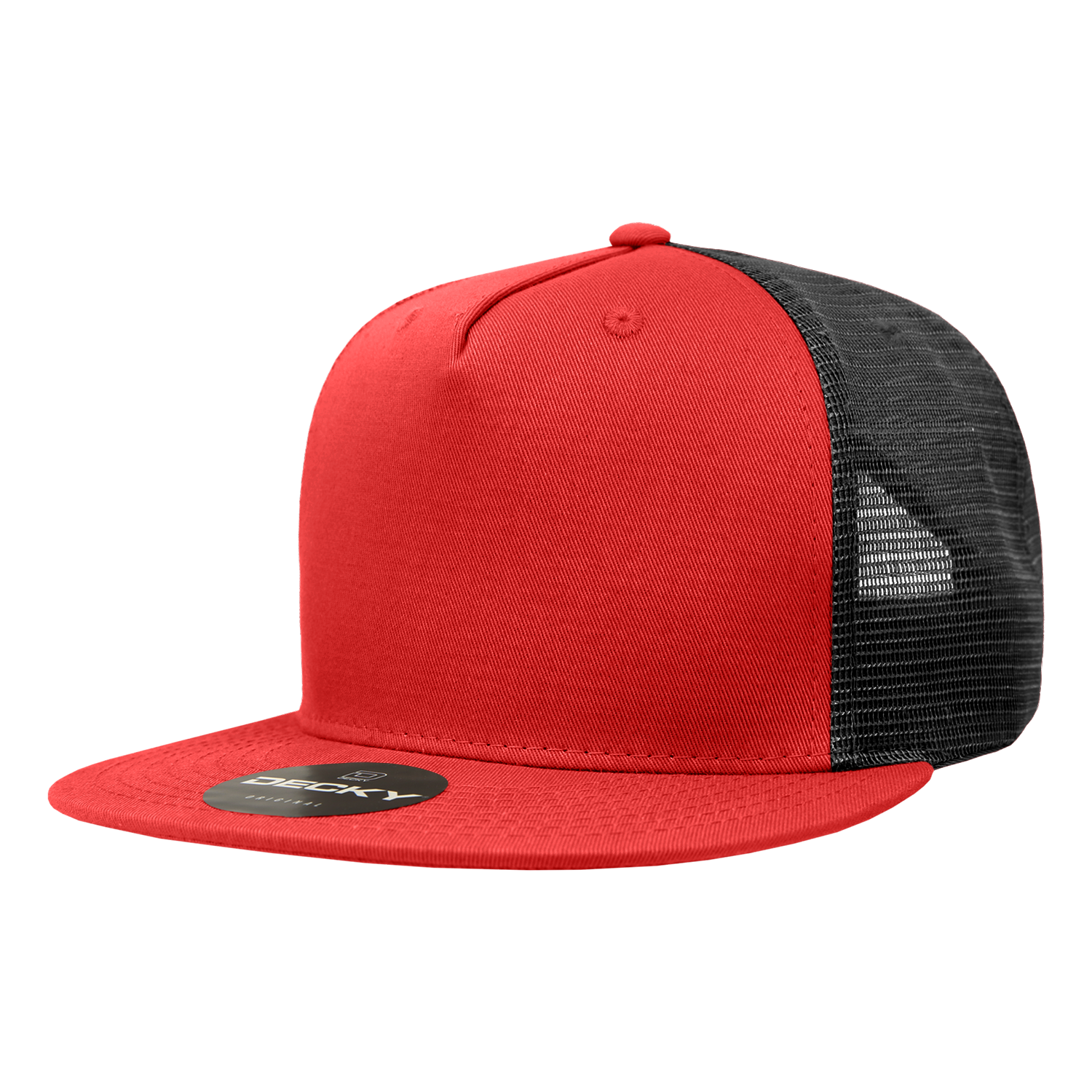 Decky 1040 5 Panel High Profile Structured Cotton Blend Trucker