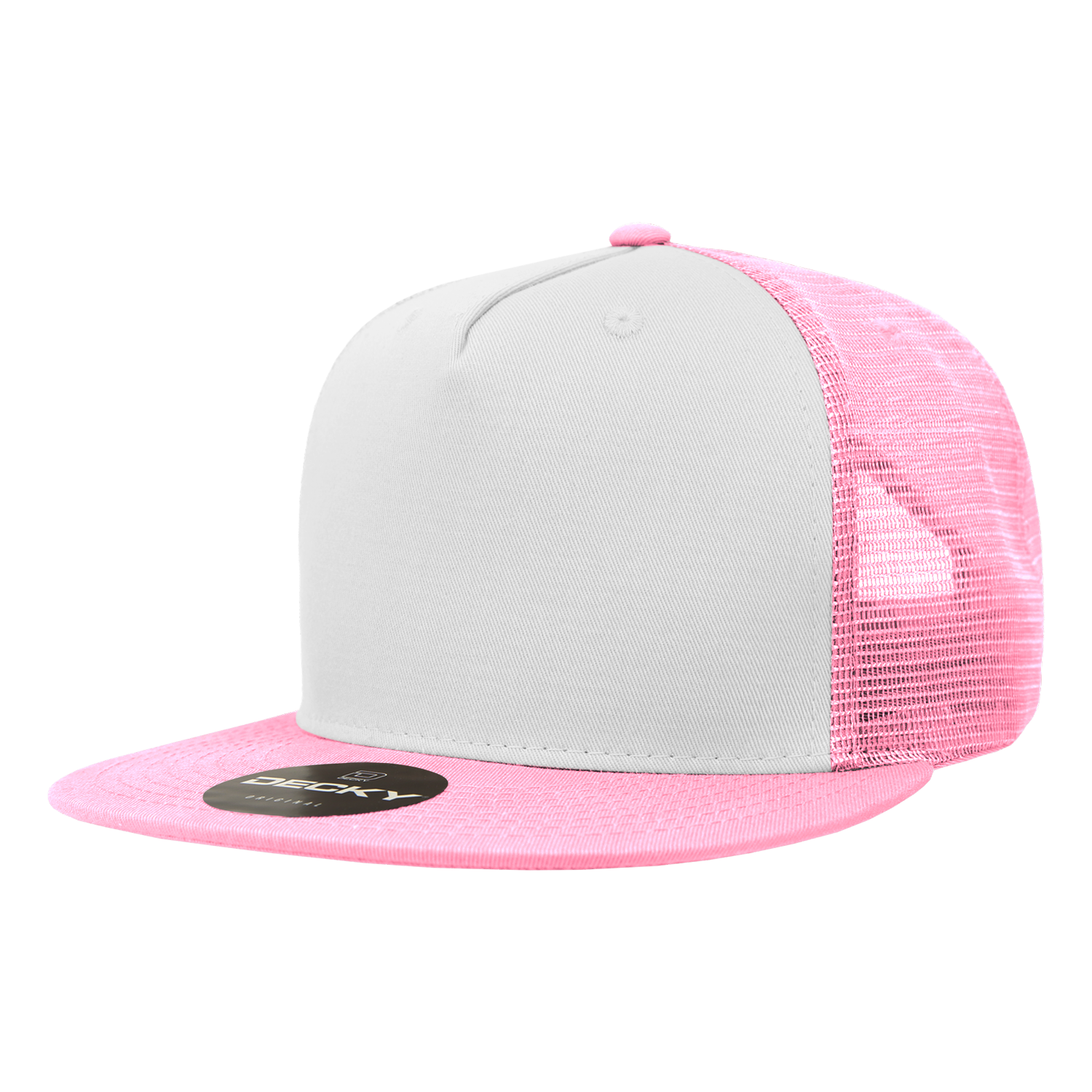 Decky 1040 5 Panel High Profile Structured Cotton Blend Trucker
