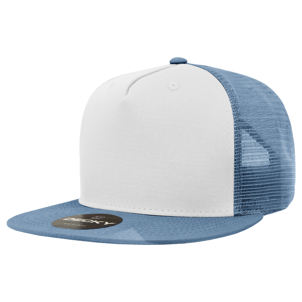 Decky 1040 5 Panel High Profile Structured Cotton Blend Trucker
