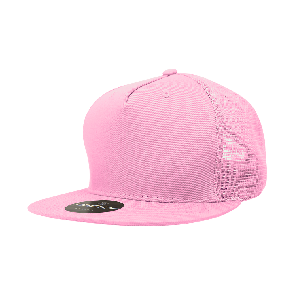 Decky 1040 5 Panel High Profile Structured Cotton Blend Trucker