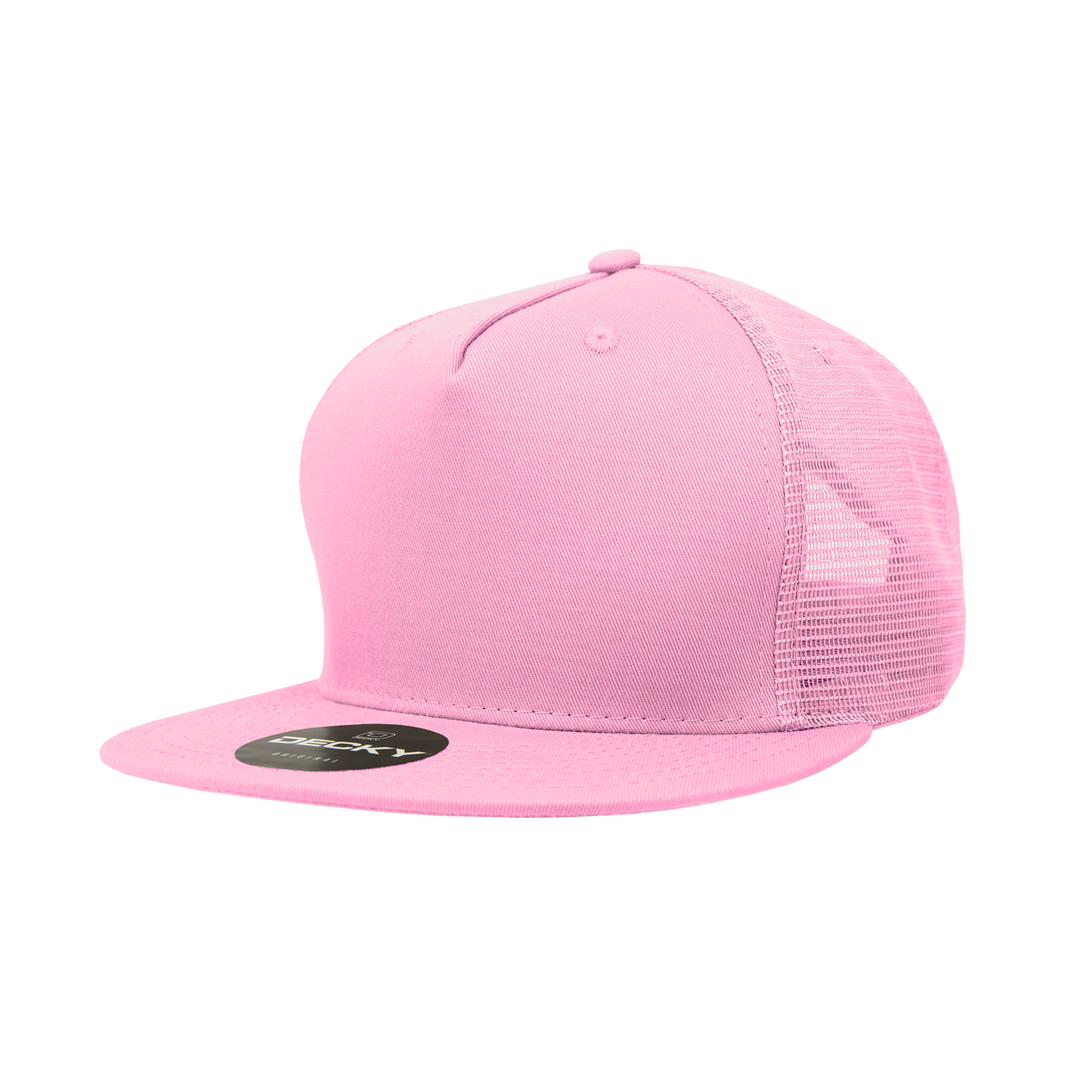 Decky 1040 5 Panel High Profile Structured Cotton Blend Trucker