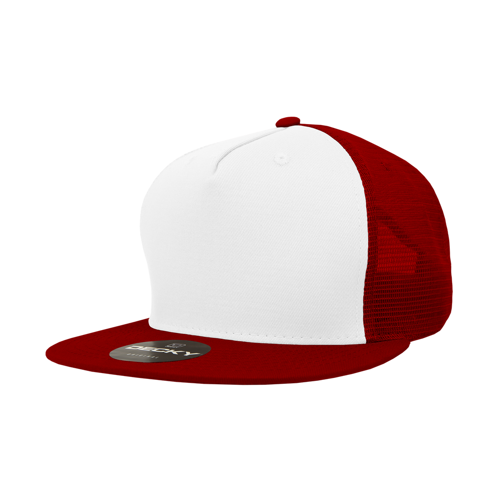 Decky 1040 5 Panel High Profile Structured Cotton Blend Trucker