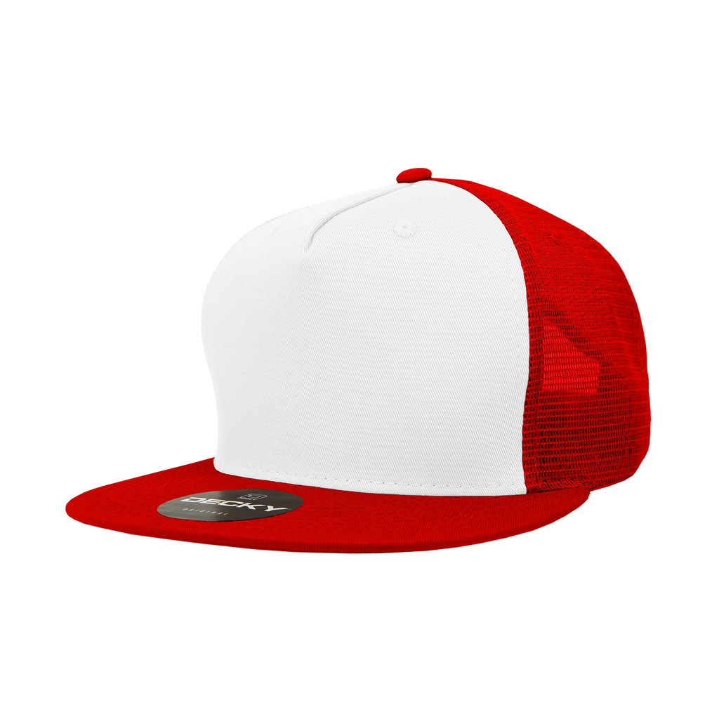 Decky 1040 5 Panel High Profile Structured Cotton Blend Trucker
