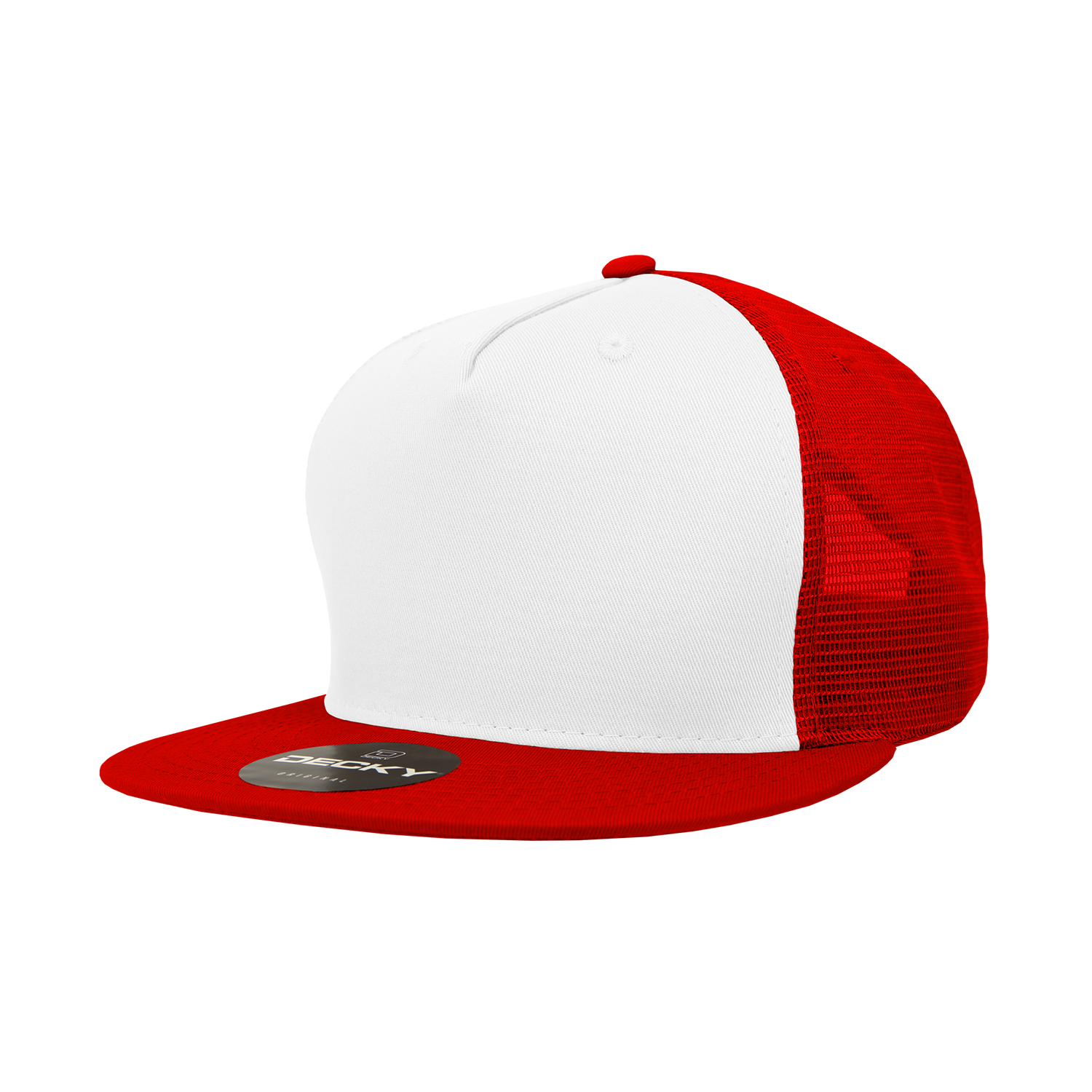 Decky 1040 5 Panel High Profile Structured Cotton Blend Trucker