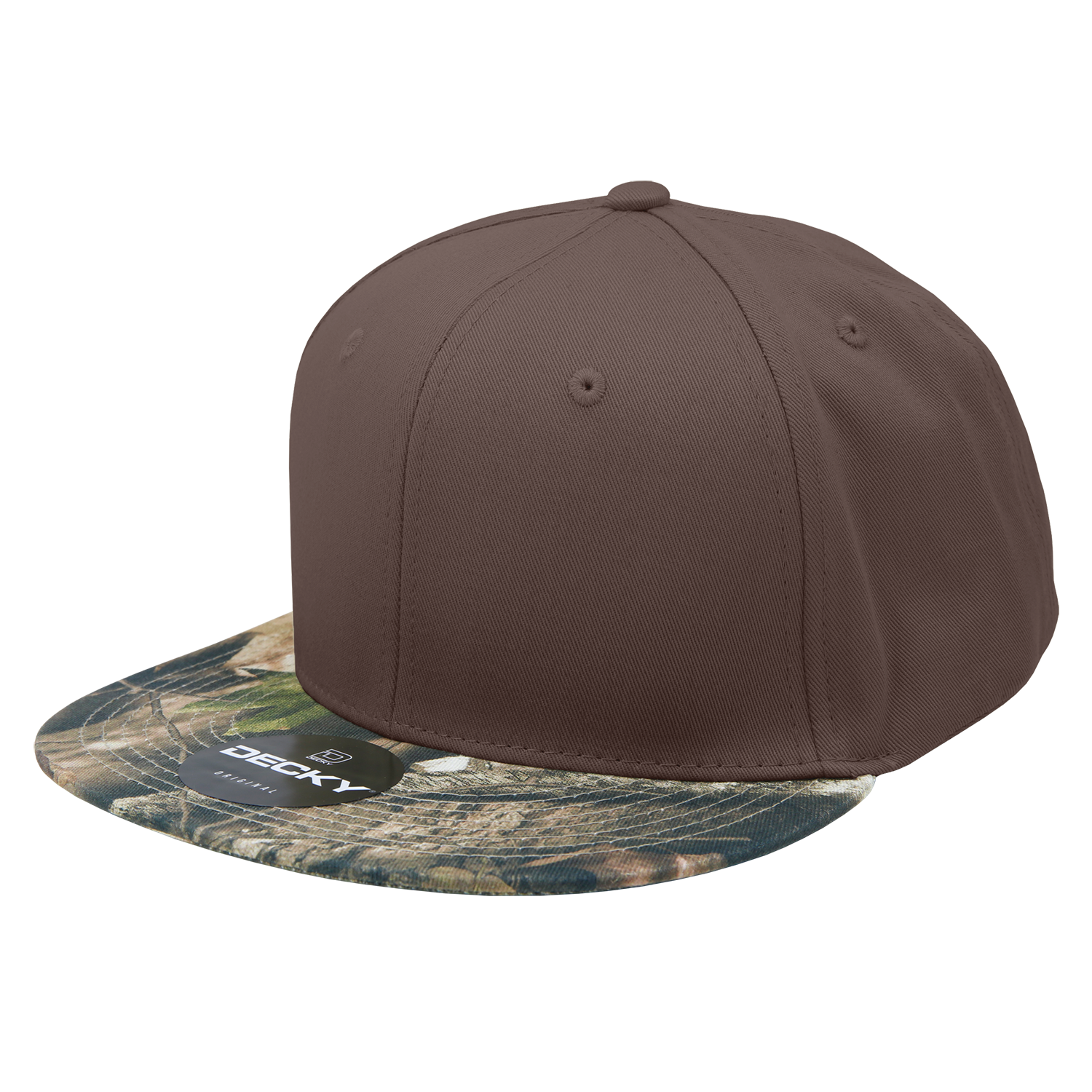 Decky 1047 6 Panel High Profile Structured Camo Snapback, ACU/ACU/ACU,          ACU
