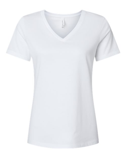 BELLA + CANVAS 6405CVC Women's Relaxed Heather CVC V-Neck Tee